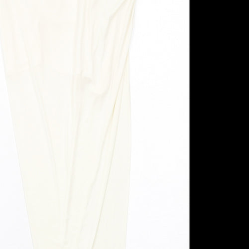 HOUSE OF CB Womens White Polyester Bandage Skirt Size S Zip