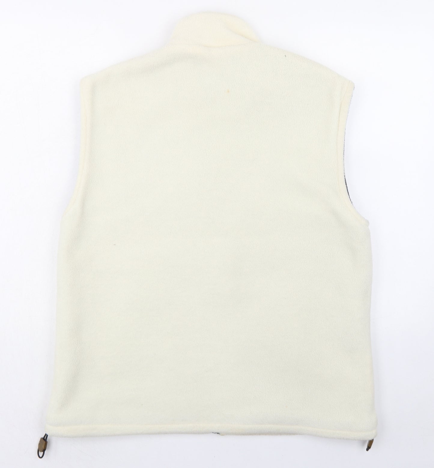 Royal Harbour Mens Ivory Gilet Jacket Size S Zip