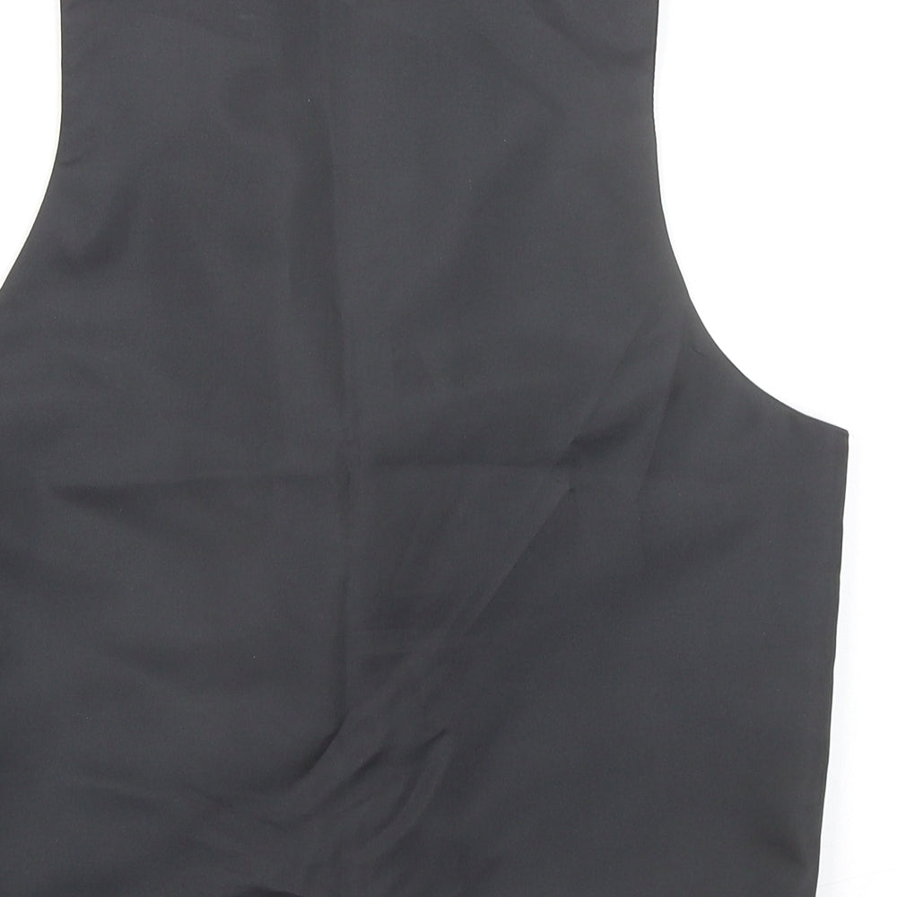 C&A Mens Multicoloured Floral Polyester Jacket Suit Waistcoat Size 34 Regular