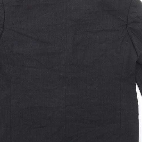 Marks and Spencer Mens Grey Polyester Jacket Suit Jacket Size 40 Regular