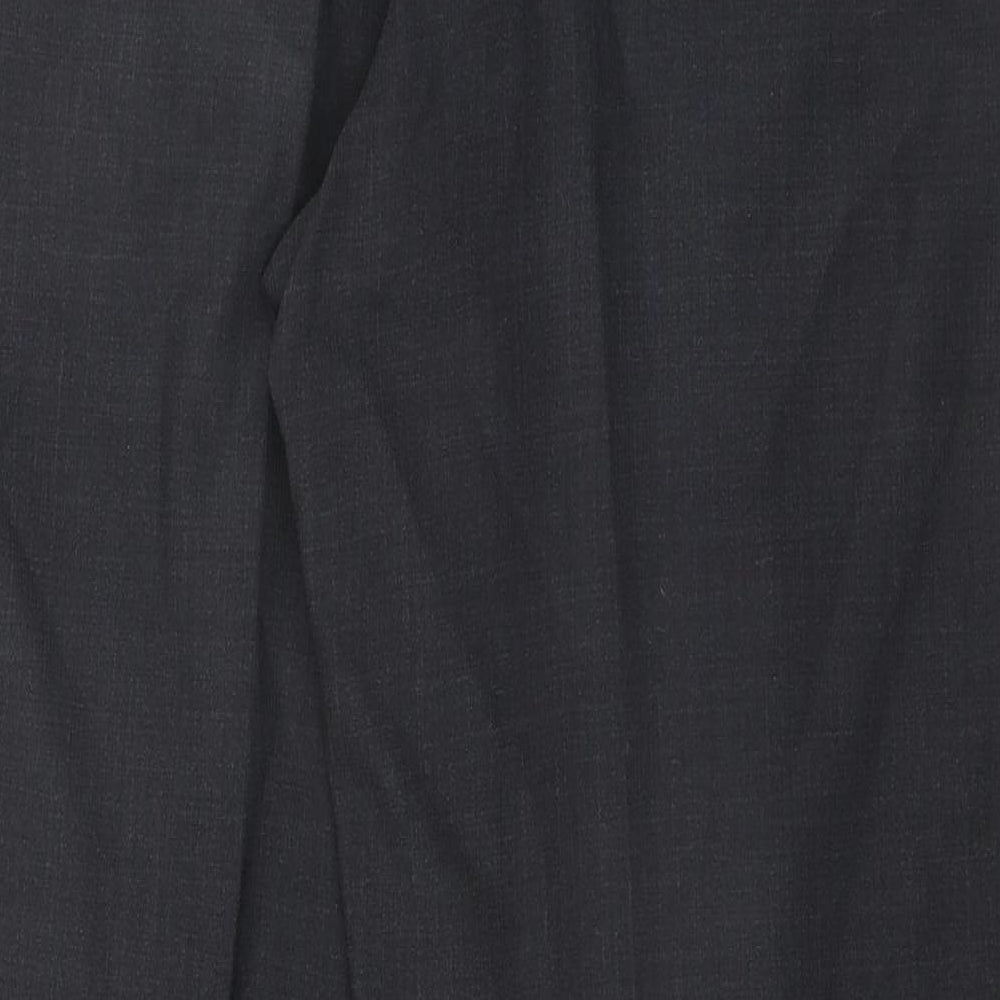 Marks and Spencer Mens Grey Polyester 2 Piece Suit Trousers Size 34 Regular