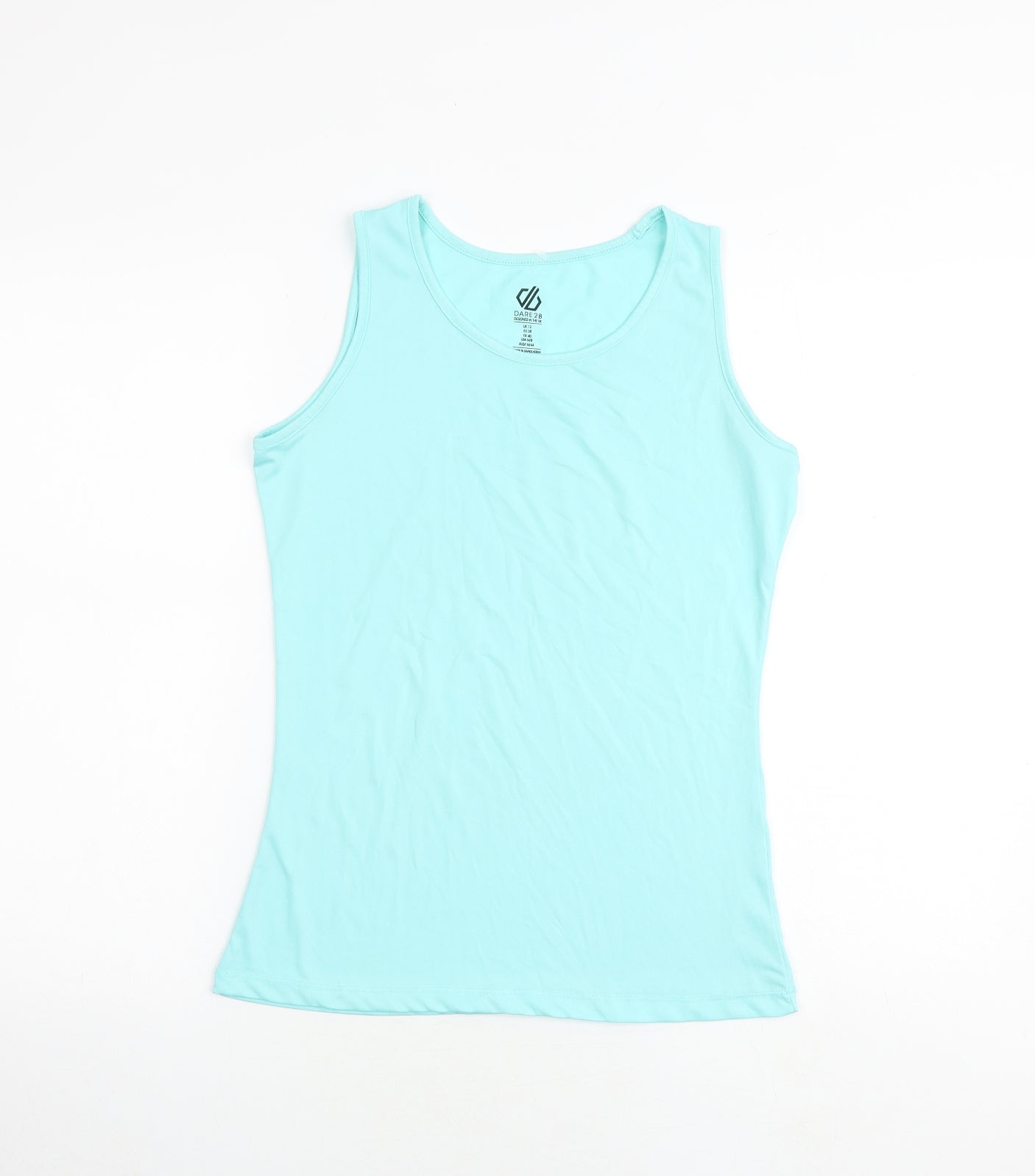 Dare 2B Womens Green Polyester Pullover Tank Size 12 Boat Neck Pullover