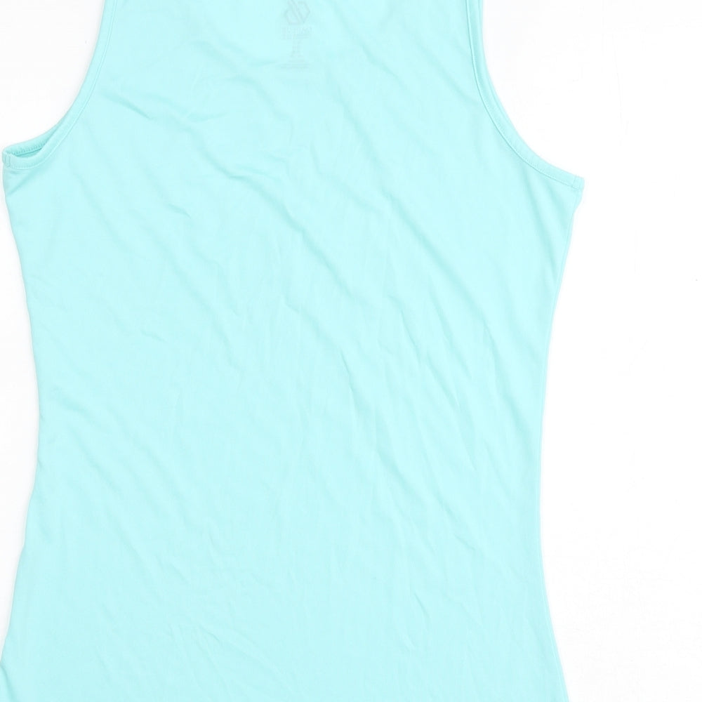 Dare 2B Womens Green Polyester Pullover Tank Size 12 Boat Neck Pullover