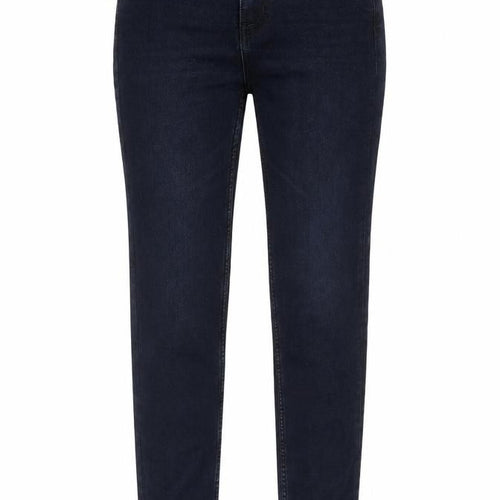 Marks and Spencer Womens Blue Cotton Skinny Jeans Size 8 Regular Zip
