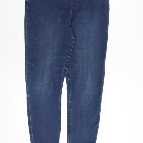 Soon Womens Blue Cotton Jegging Jeans Size 12 Regular