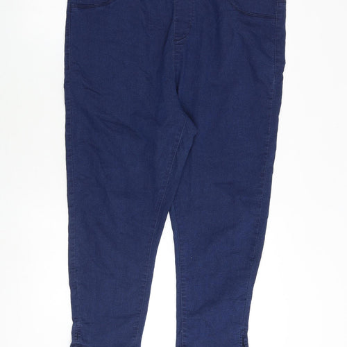 PEP&CO Womens Blue Cotton Jegging Jeans Size 18 Regular
