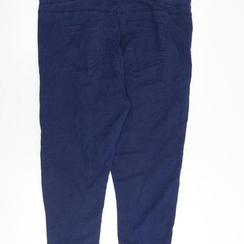 PEP&CO Womens Blue Cotton Jegging Jeans Size 18 Regular