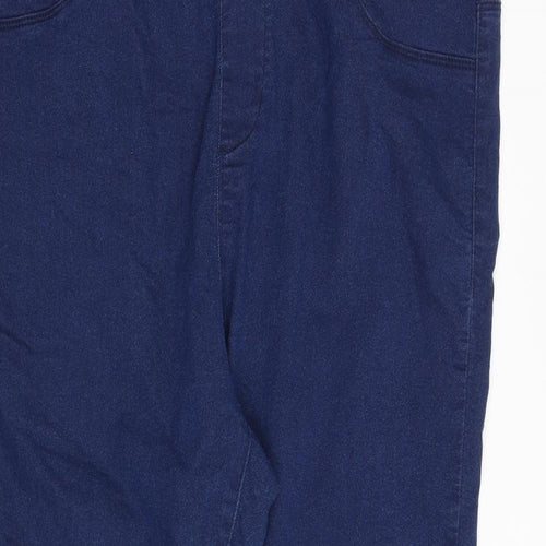 PEP&CO Womens Blue Cotton Jegging Jeans Size 18 Regular