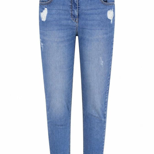 /Denim Womens Blue Cotton Skinny Jeans Size 12 Regular Zip