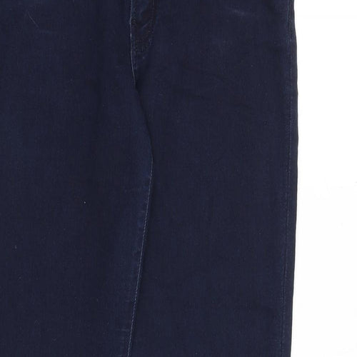 The Kooples Womens Blue Cotton Skinny Jeans Size L Regular Zip