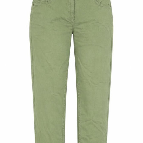EDC Womens Green Cotton Skinny Jeans Size 12 Regular Zip