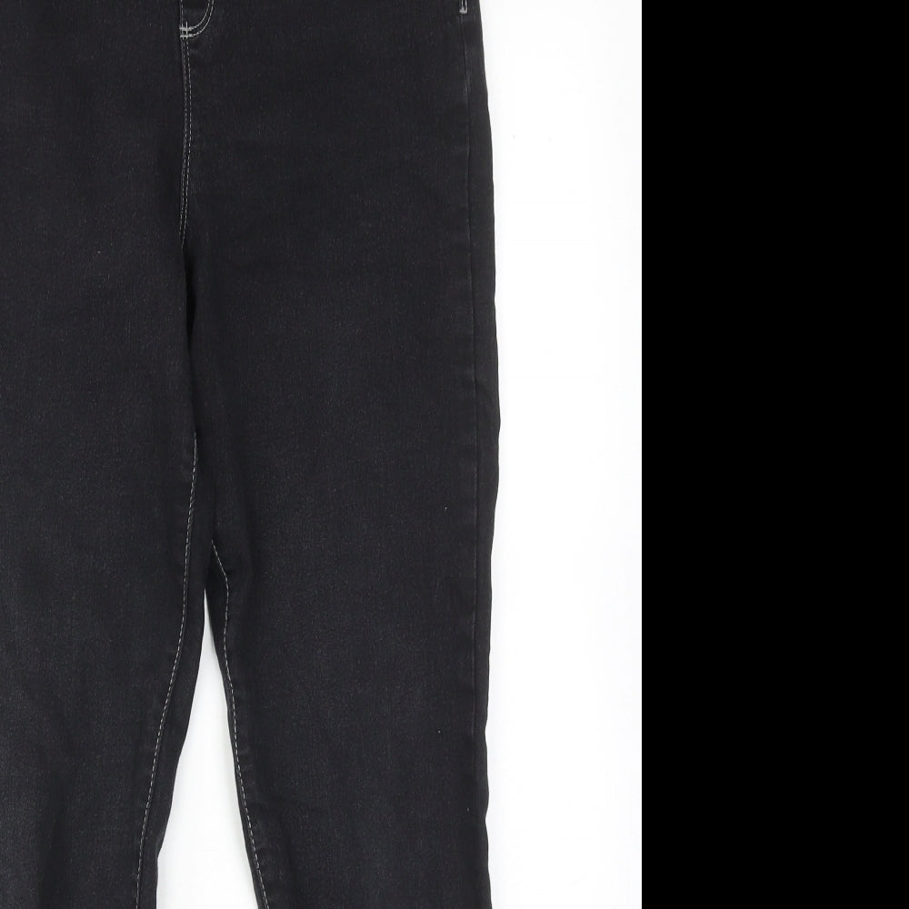 Boutique Belle Womens Black Cotton Jegging Jeans Size 14 Regular