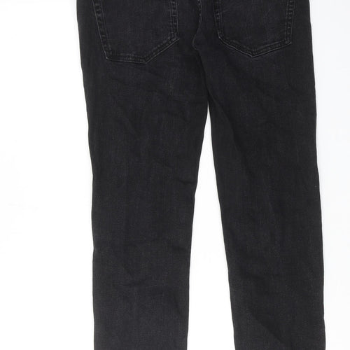 Produkt Mens Black Cotton Straight Jeans Size 33 in L32 in Slim Zip