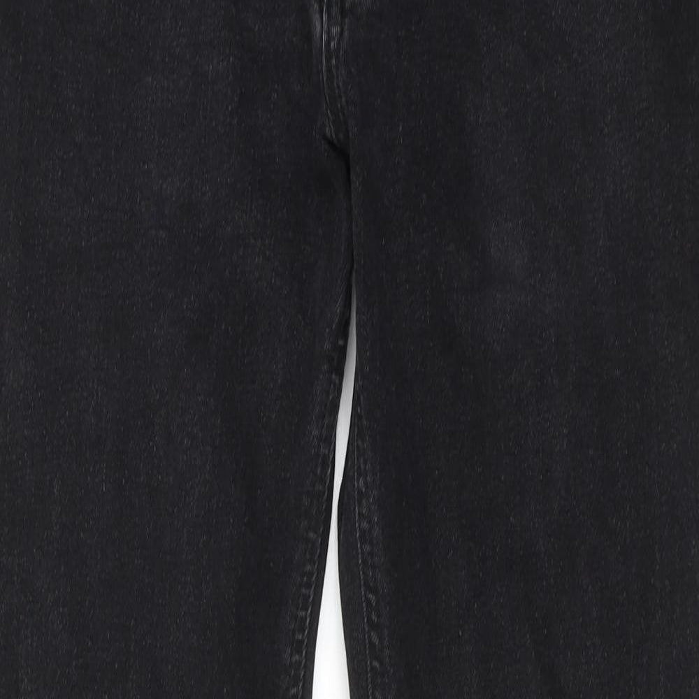 Produkt Mens Black Cotton Straight Jeans Size 33 in L32 in Slim Zip