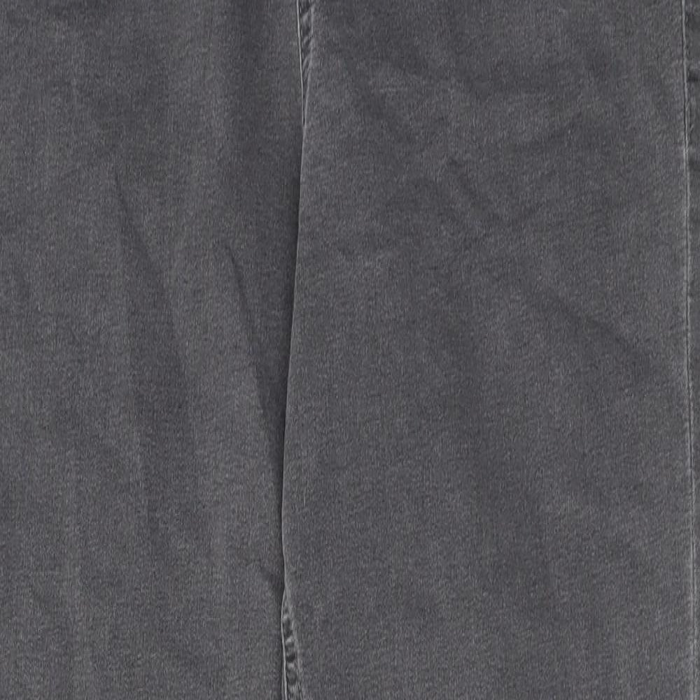 Marks and Spencer Womens Grey Cotton Jegging Jeans Size 12 Regular