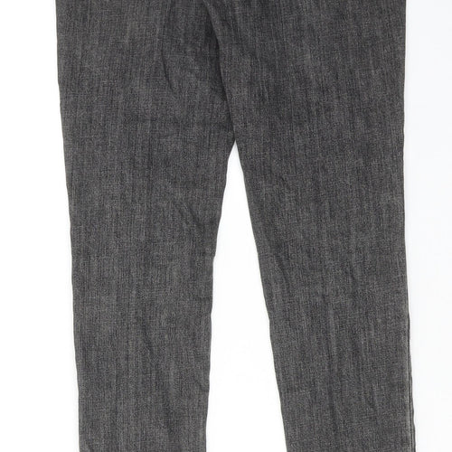 Gap Womens Grey Cotton Skinny Jeans Size 25 in L32 in Regular Zip