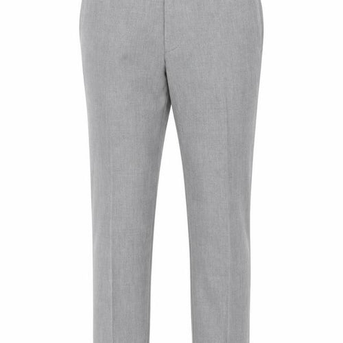 ASOS Mens Grey Polyester Chino Trousers Size 30 in L26 in Regular Zip