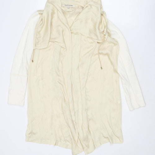 River Island Womens Beige Jacket Size 10