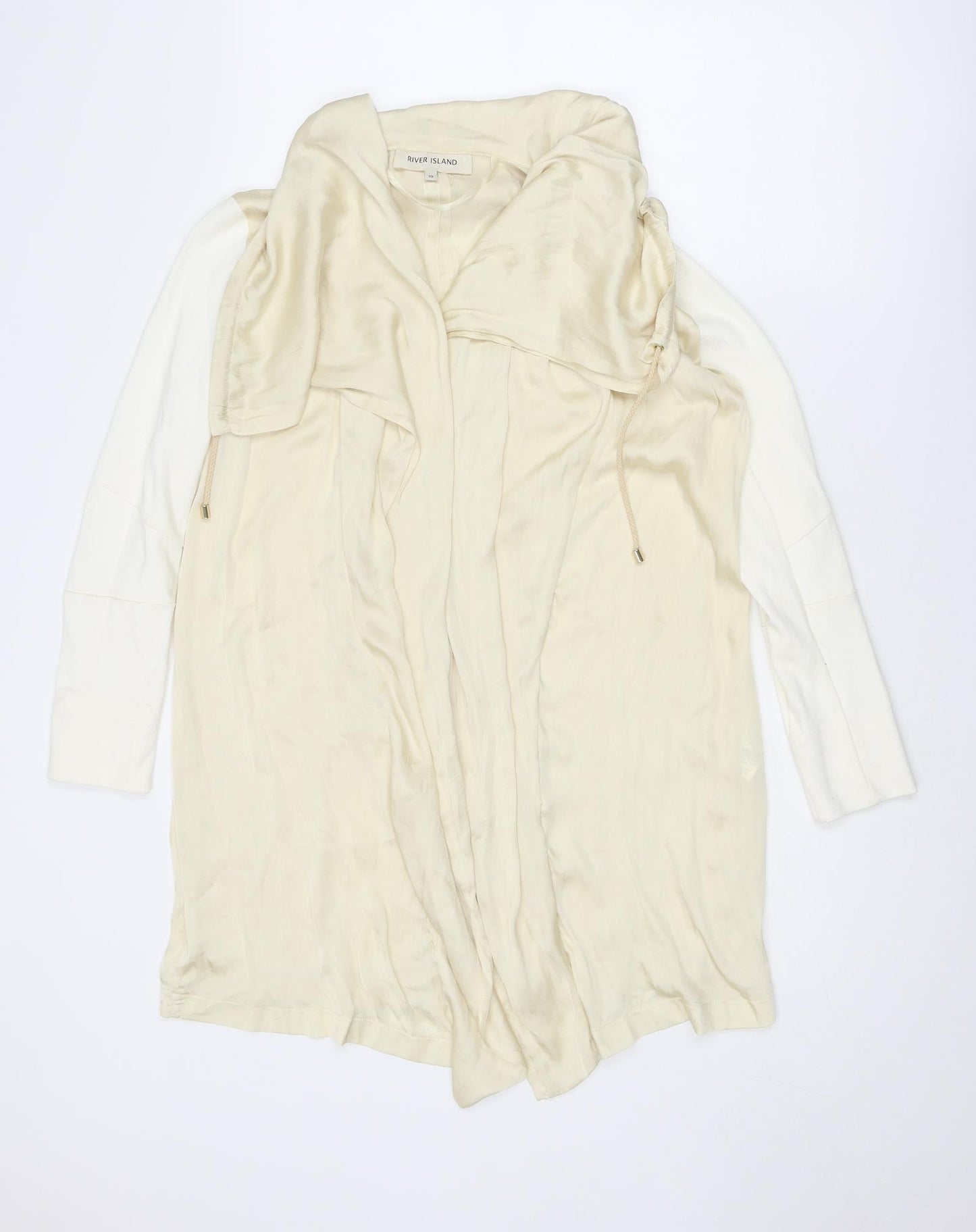 River Island Womens Beige Jacket Size 10