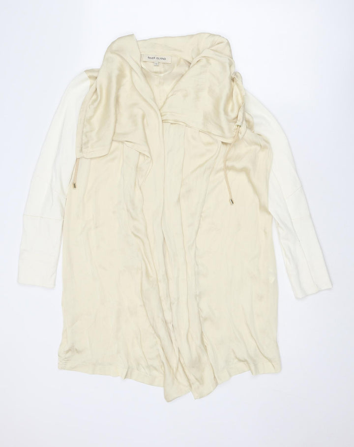 River Island Womens Beige Jacket Size 10