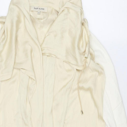 River Island Womens Beige Jacket Size 10
