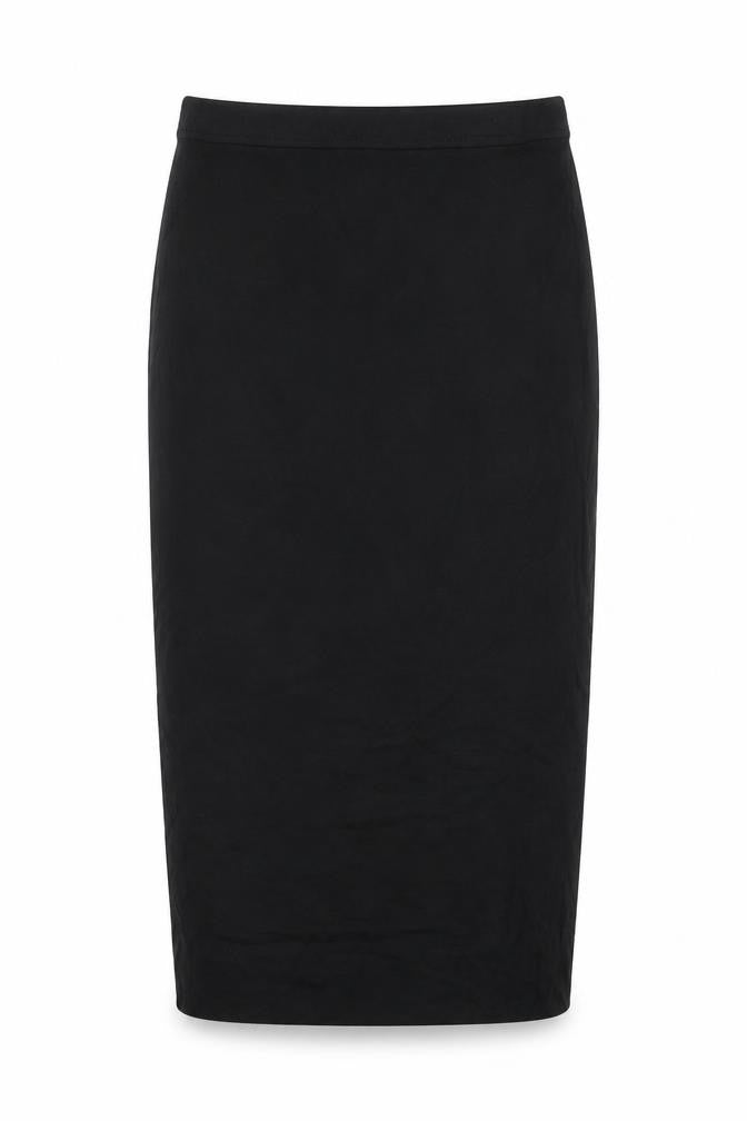 Topshop Womens Black Viscose Bandage Skirt Size 6