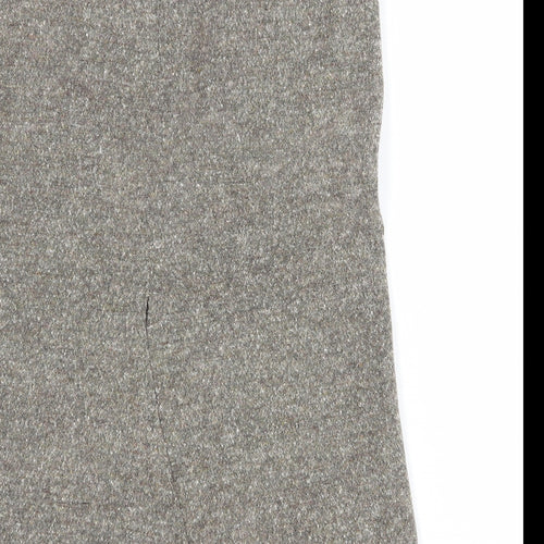 Yellow Hammer Womens Beige Wool A-Line Skirt Size 28 in Zip