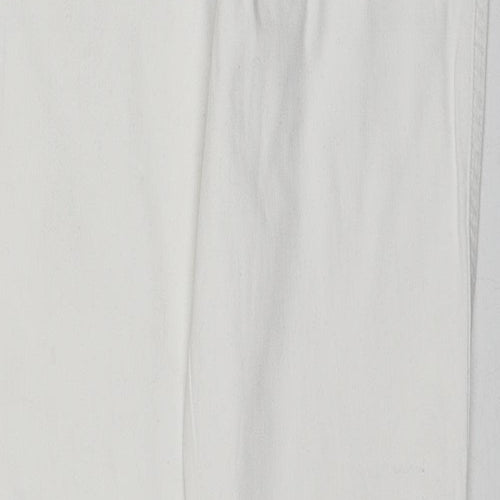 Denim & Co. Womens White Cotton Jegging Jeans Size 10 Regular
