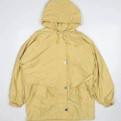 Kohl One Womens Yellow Jacket Size 12 Zip
