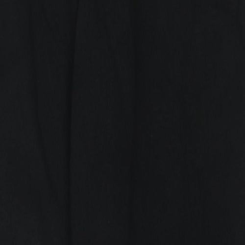 NEXT Boys Black Cotton Jogger Trousers Size 15 Years Slim Drawstring
