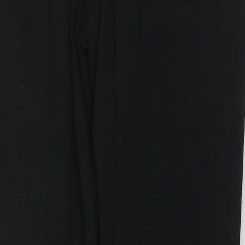 NEXT Boys Black Cotton Jogger Trousers Size 15 Years Slim Drawstring