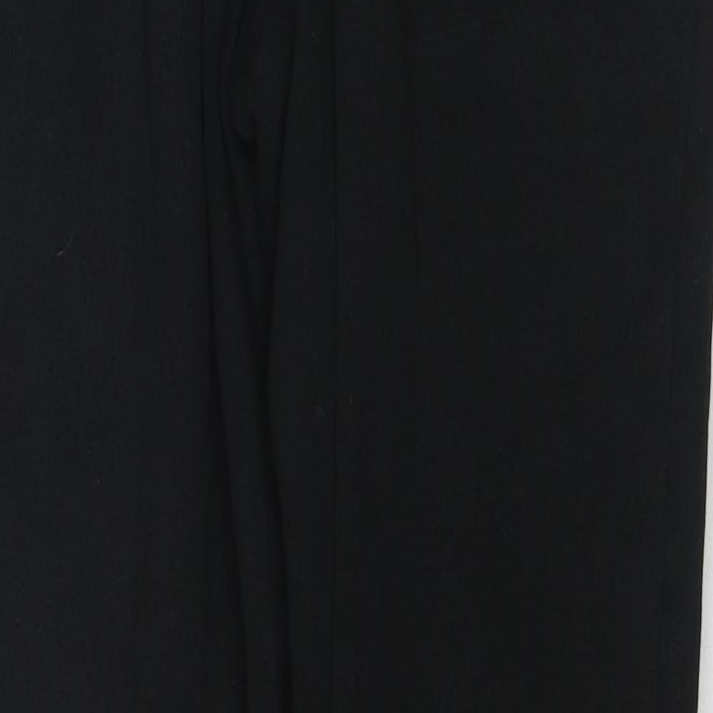 NEXT Boys Black Cotton Jogger Trousers Size 15 Years Slim Drawstring