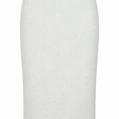 Topshop Womens Ivory Geometric Nylon A-Line Skirt Size 6