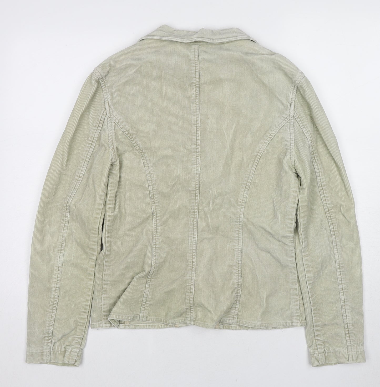 Red Herring Womens Beige Jacket Size 12 Button