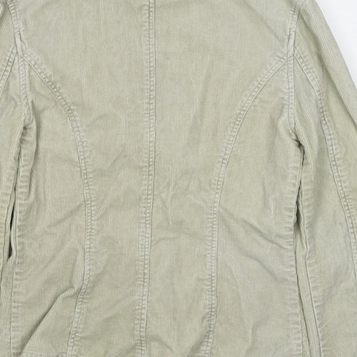 Red Herring Womens Beige Jacket Size 12 Button