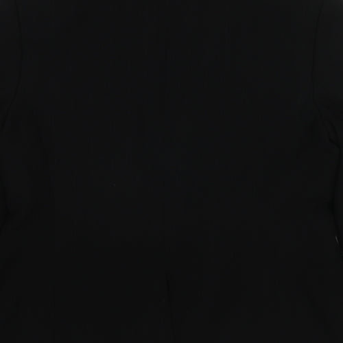 Calvin Klein Womens Black Polyester Jacket Suit Jacket Size 10