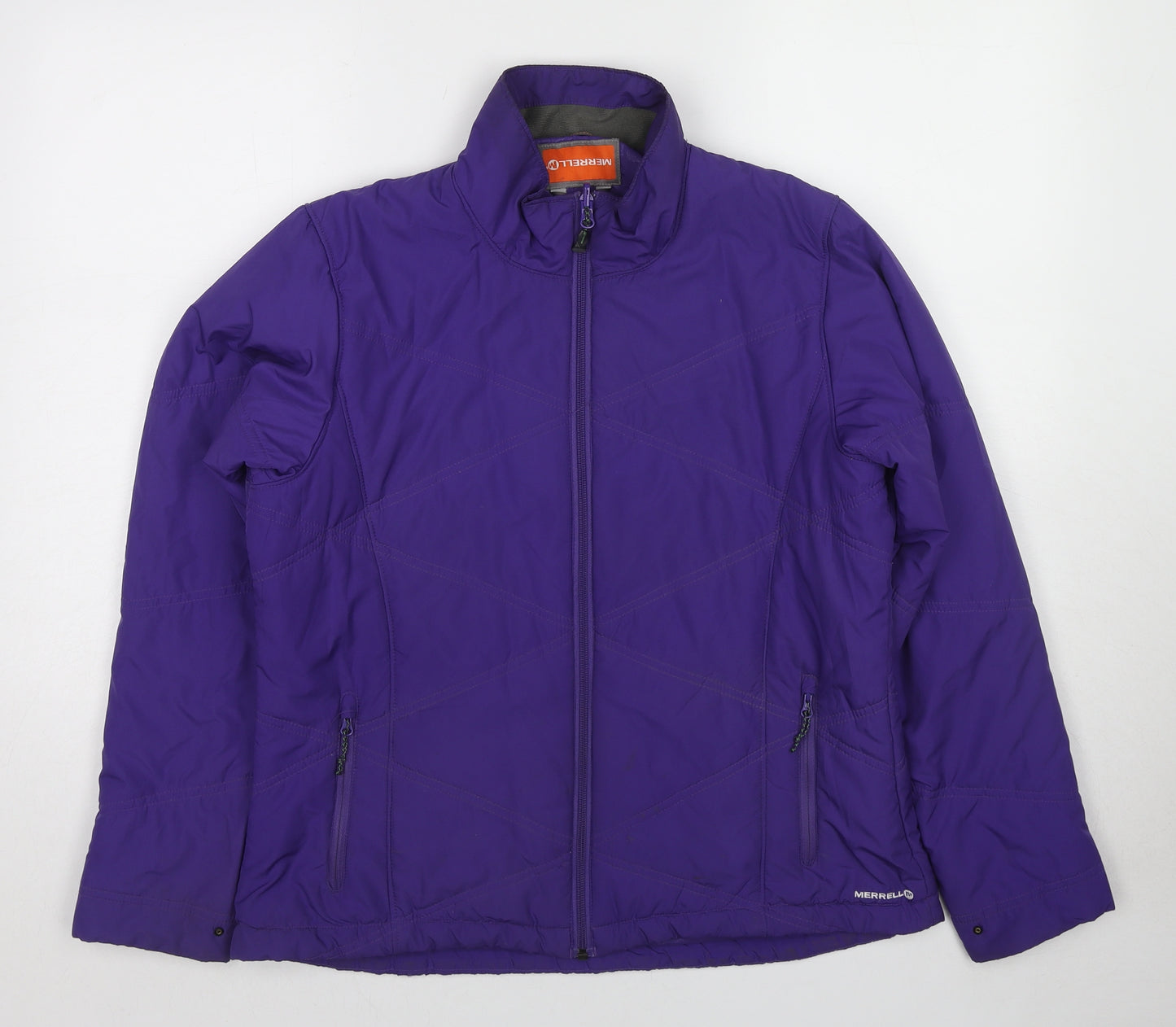 Merrell Womens Purple Jacket Size L Zip