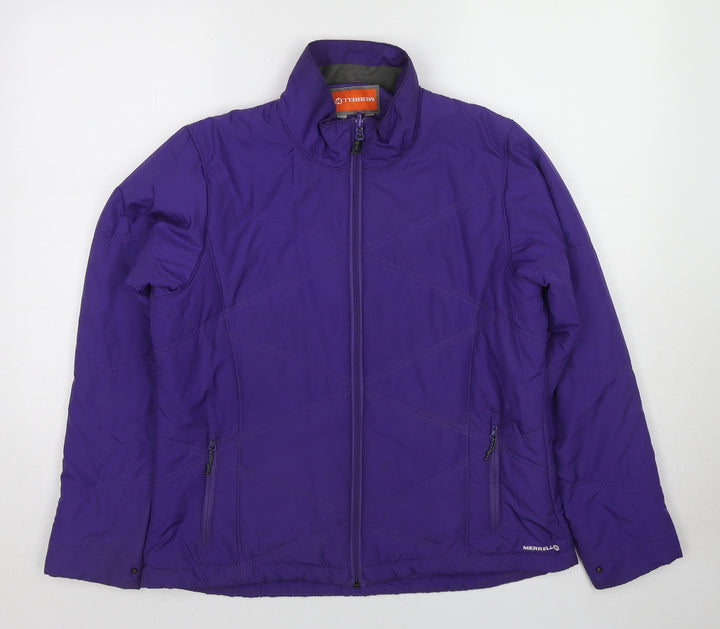 Merrell Womens Purple Jacket Size L Zip