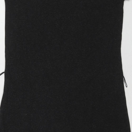 The White Company Womens Grey Viscose Shift Size M Square Neck Pullover