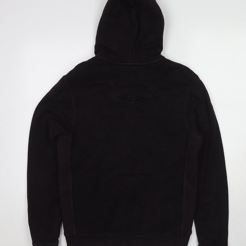 Fat Face Mens Purple Cotton Full Zip Sweatshirt Size S