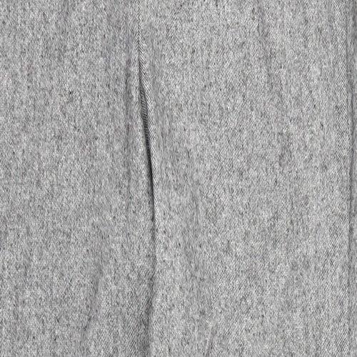 Derriere Womens Grey Acrylic Chino Trousers Size 30 in Regular Zip
