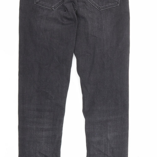H&M Womens Black Cotton Skinny Jeans Size 27 in L32 in Regular Zip