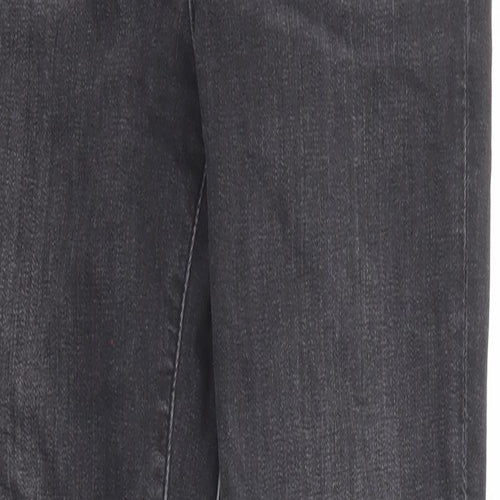 H&M Womens Black Cotton Skinny Jeans Size 27 in L32 in Regular Zip
