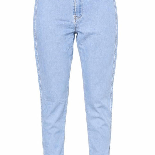 Missguided Womens Blue Cotton Jegging Jeans Size 8 L25 in Regular Zip - Waist 21 inches