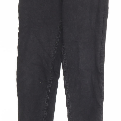 Marks and Spencer Womens Black Cotton Jegging Jeans Size 8 L29 in Regular