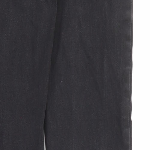 Marks and Spencer Womens Black Cotton Jegging Jeans Size 8 L29 in Regular