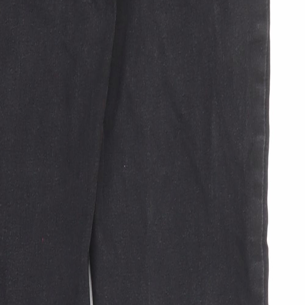 Marks and Spencer Womens Black Cotton Jegging Jeans Size 8 L29 in Regular
