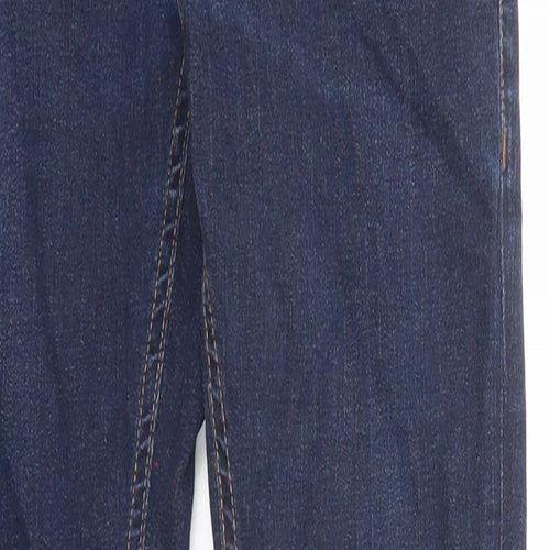 NEXT Mens Blue Cotton Skinny Jeans Size 26 in L29 in Regular Zip