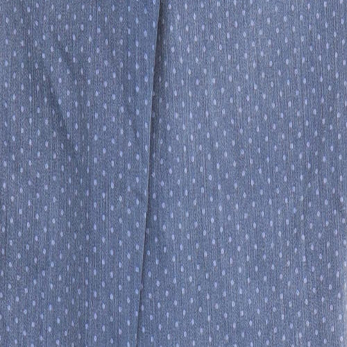Esprit Womens Blue Polka Dot Cotton Skinny Jeans Size 29 in L27 in Regular Zip - Ankle Zip