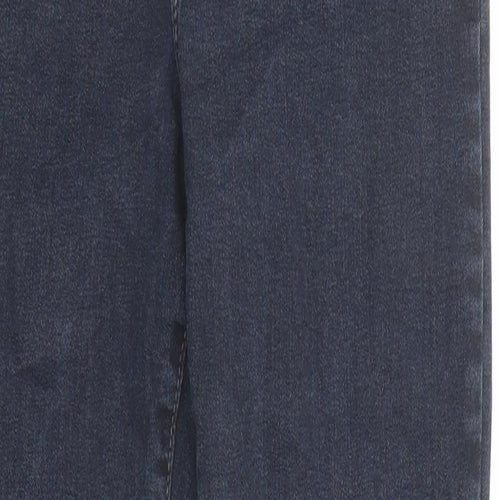 ASOS Womens Blue Cotton Skinny Jeans Size 28 in L32 in Regular Zip